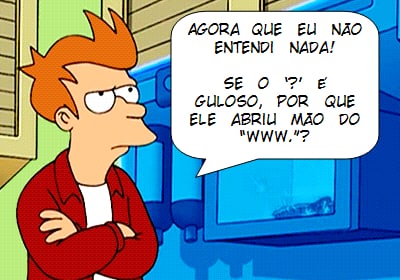 Agora que eu não entendi nada! Se o '?' é guloso, por que ele abriu mão do "www."?